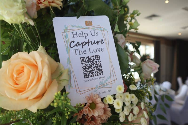 qr code for wedding pictures